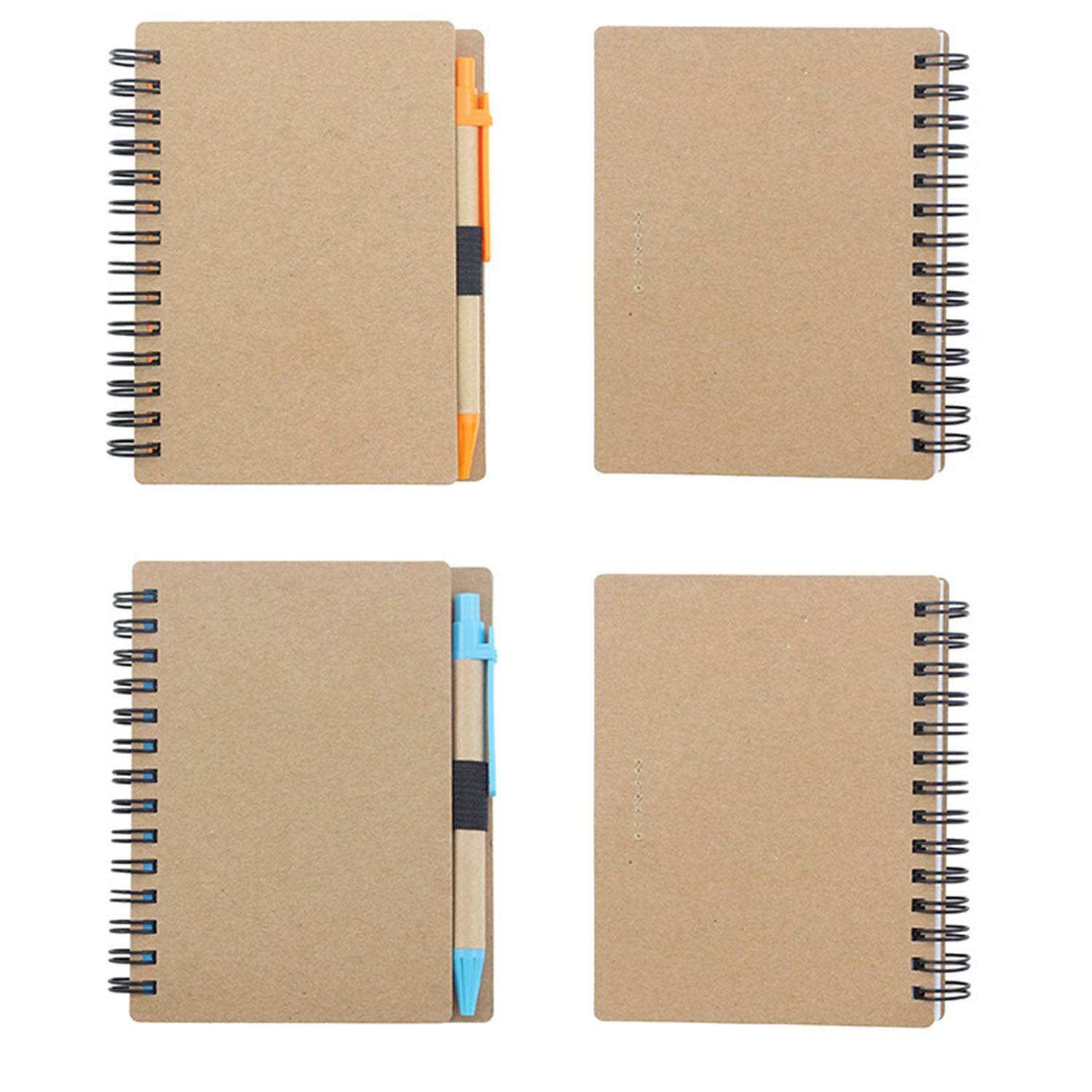 Kraft Paper Spiral Bound Notebook 8