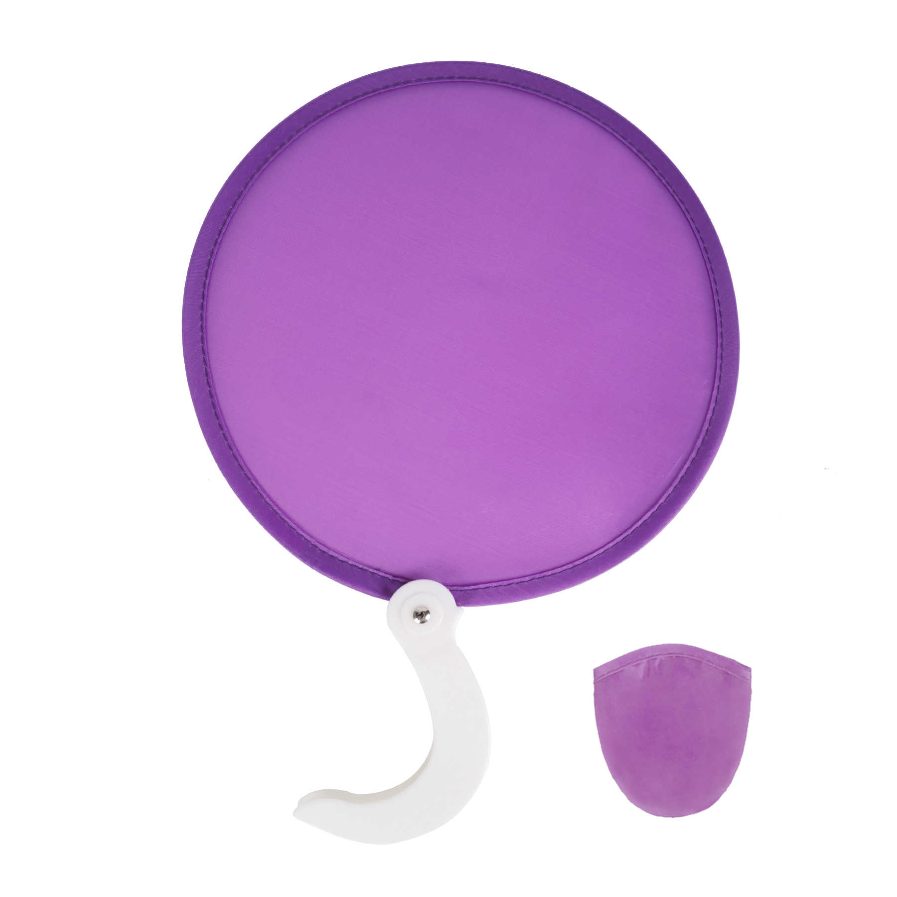 Pop Up Twist & Fold Hand Fan With Handle 9