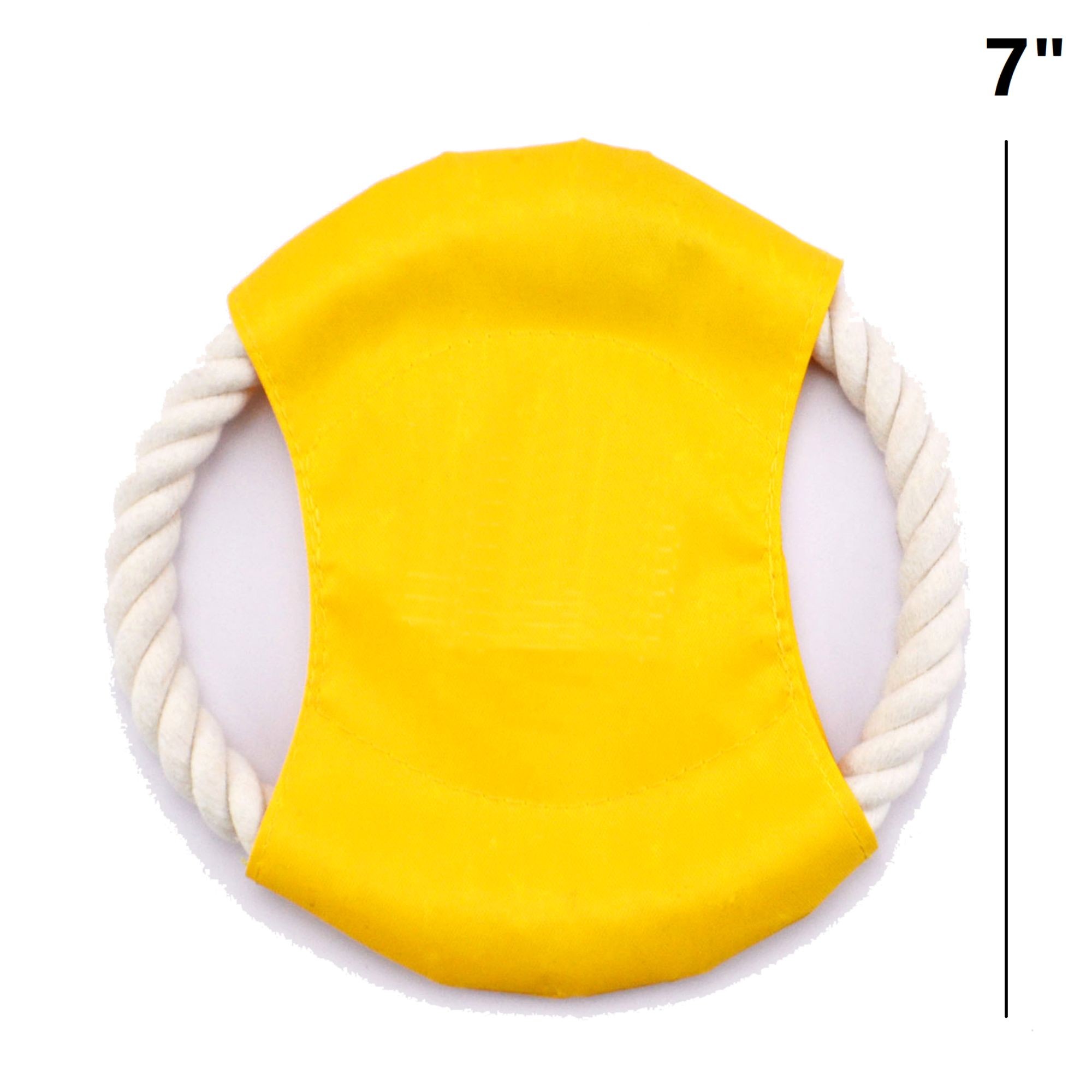 Durable Cotton Rope Throwing Disc 2
