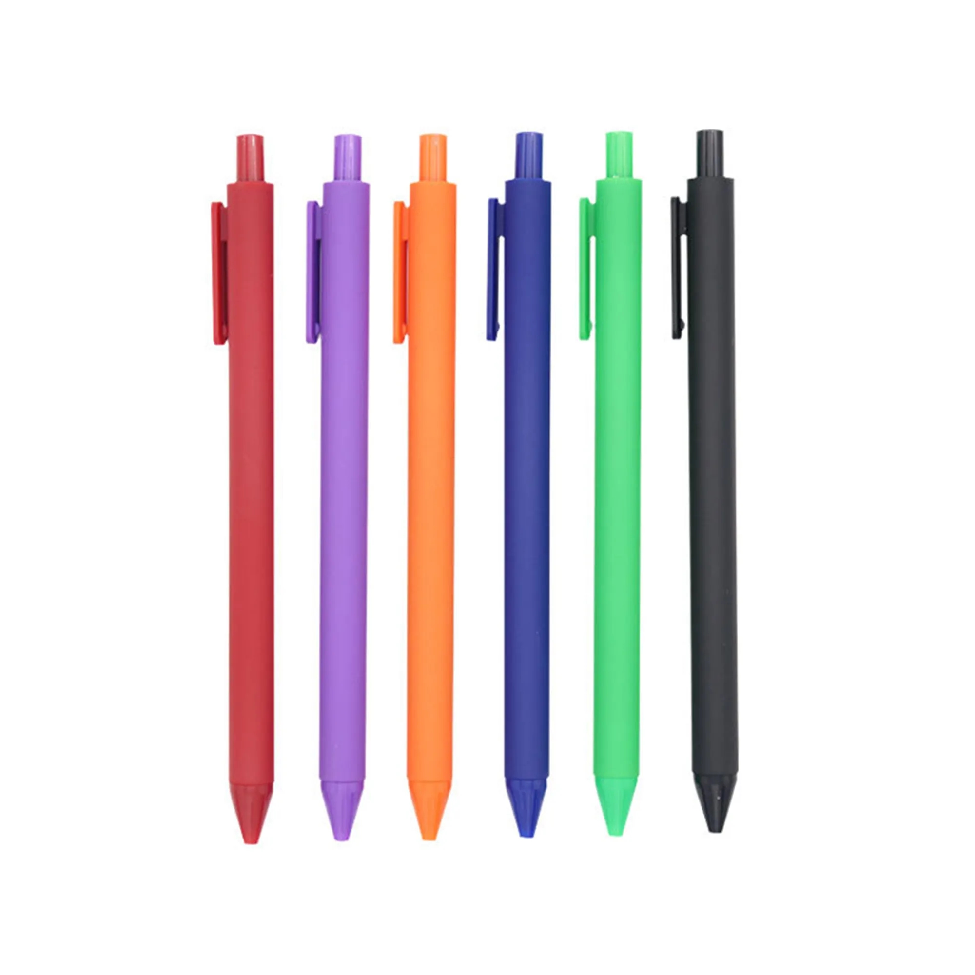 Plastic Solid color Ballpoint Pen MOQ100pcs 2