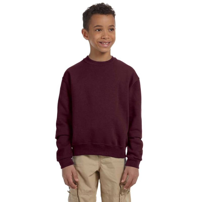 Jerzees Youth 8 Oz., 50/50 NuBlend® Fleece Crew 11