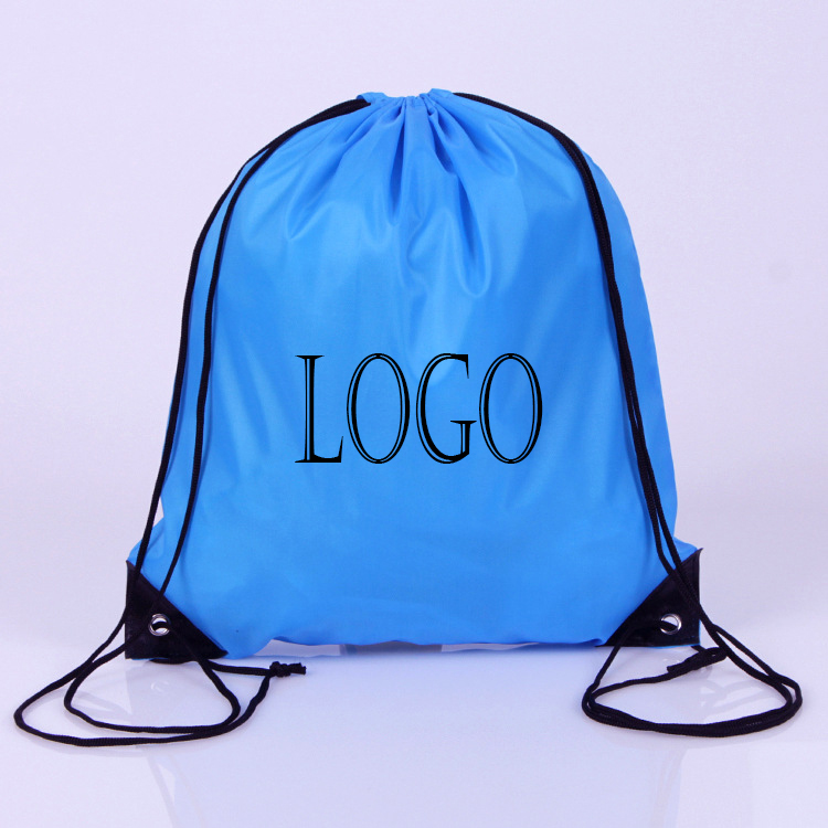 210D Nylon Drawstring Backpack Bag 8