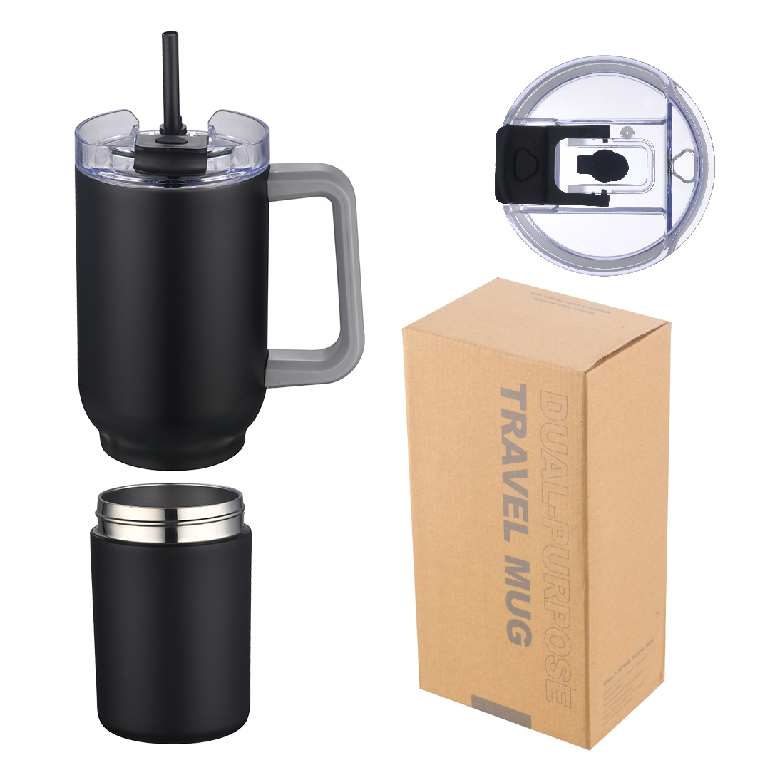 ArticFire 21oz Travel Mug with Handle & 12oz Convertible Base 6
