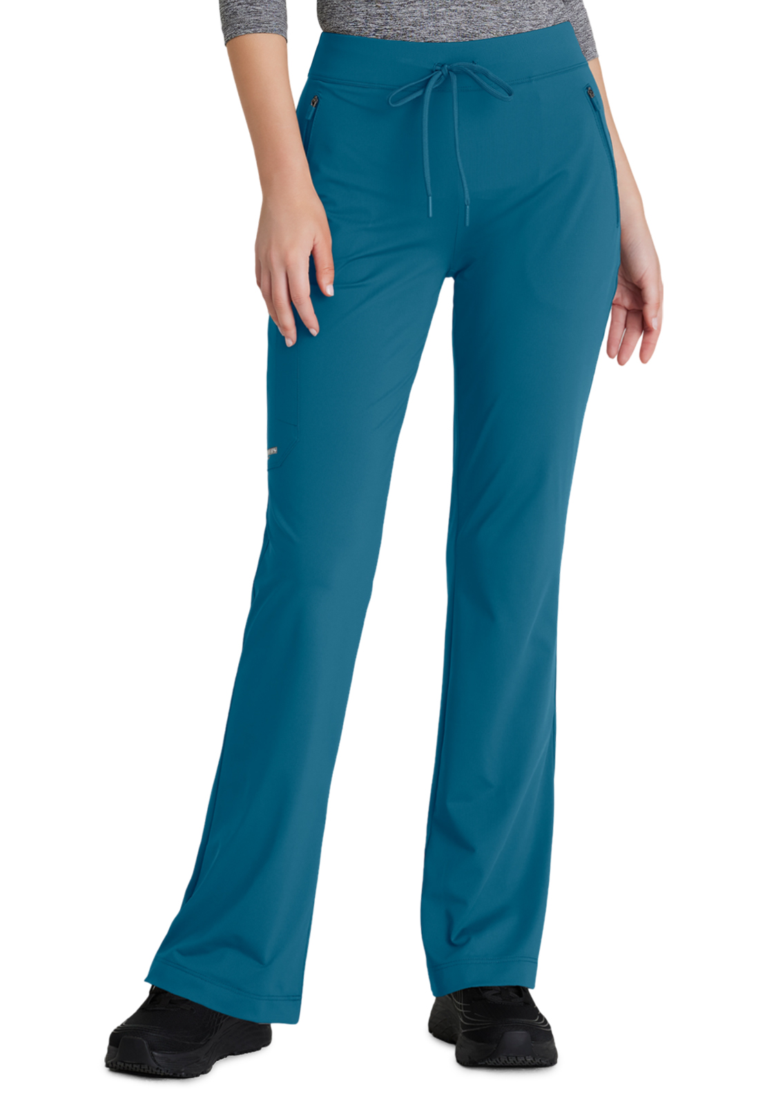 Skechers Slip-Ins - Women's Four-Pocket Fit & Flare Glide Scrub Pant 4