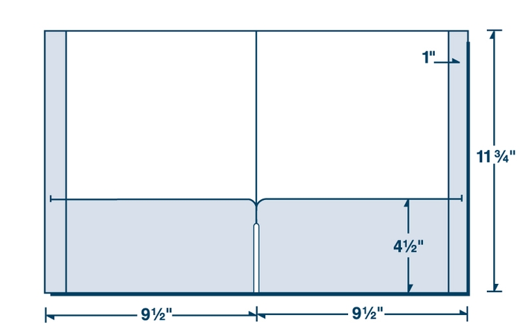 Reinforced Edge Presentation Folders 7