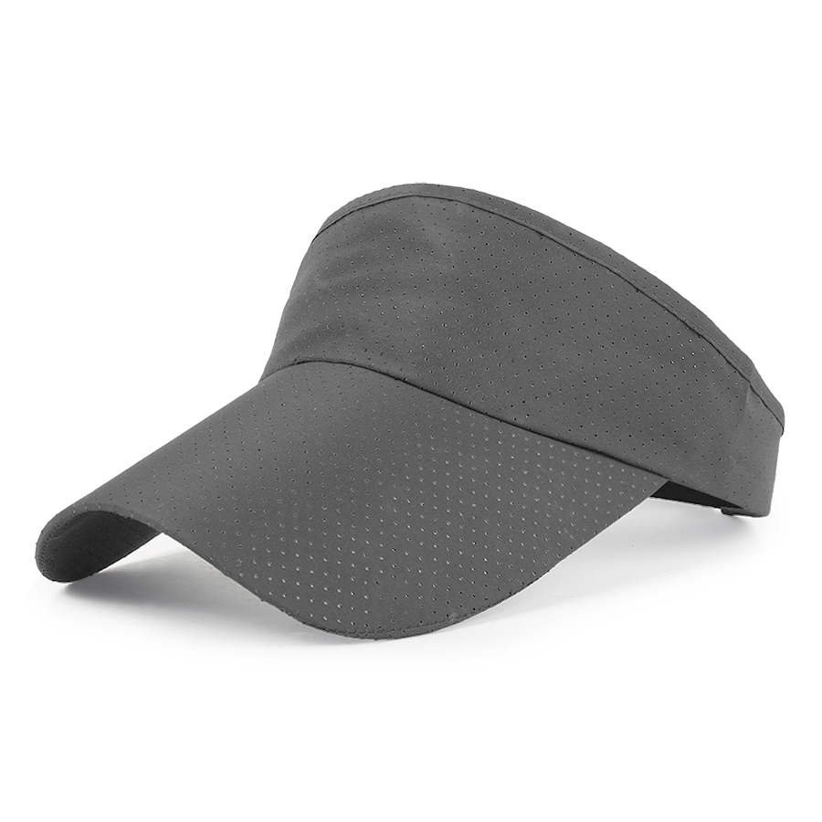 Stock Solid Color Perforated Polyester Visor 27