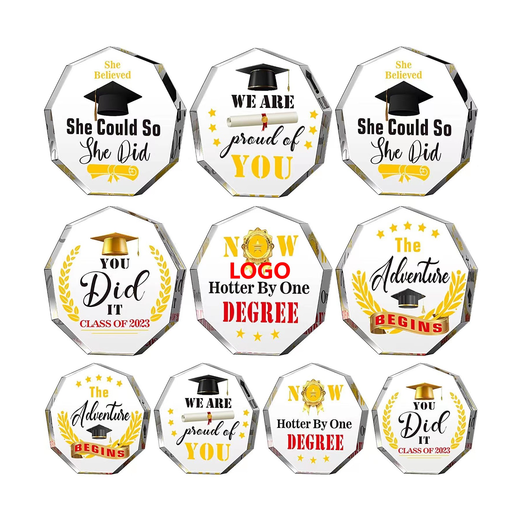 Acrylic Crystal Inspire Farewell Gift (direct import) 2