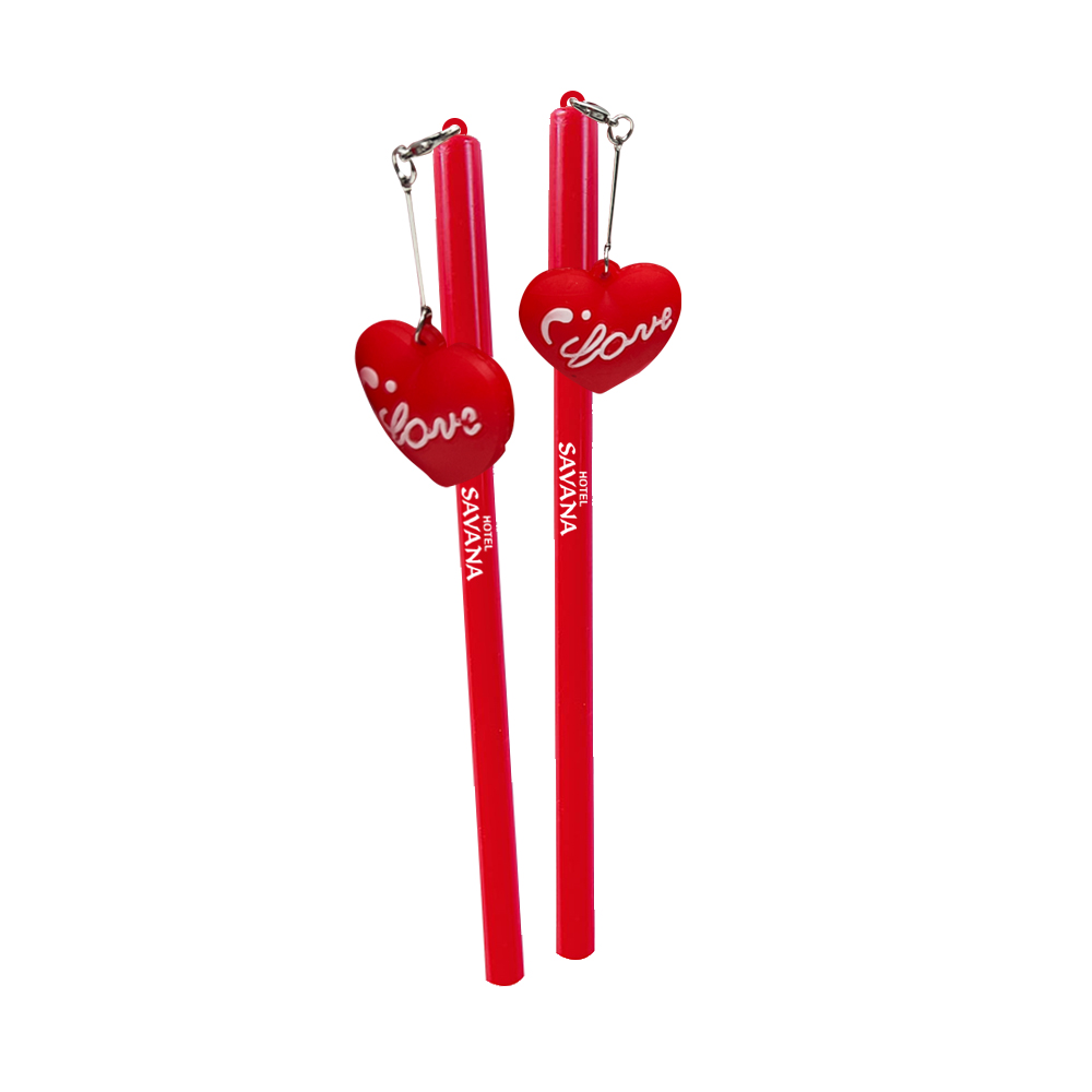 Valentives Pen With Charm 2