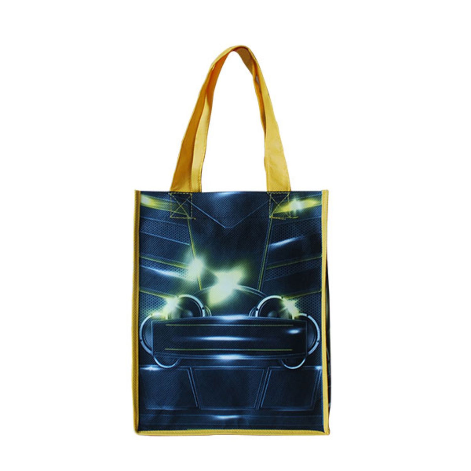 Full Color Utility Shopping Tote Bag W/ Gusset (12" x 13" x 8") 2