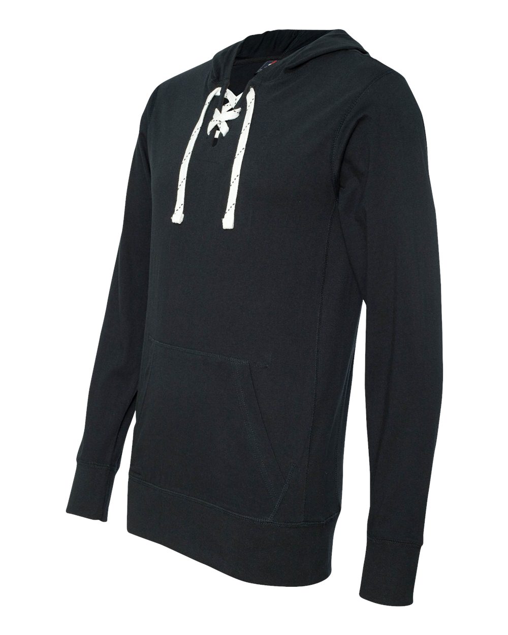 Unisex Jersey Sport Lace Hooded Pullover - 8231 12