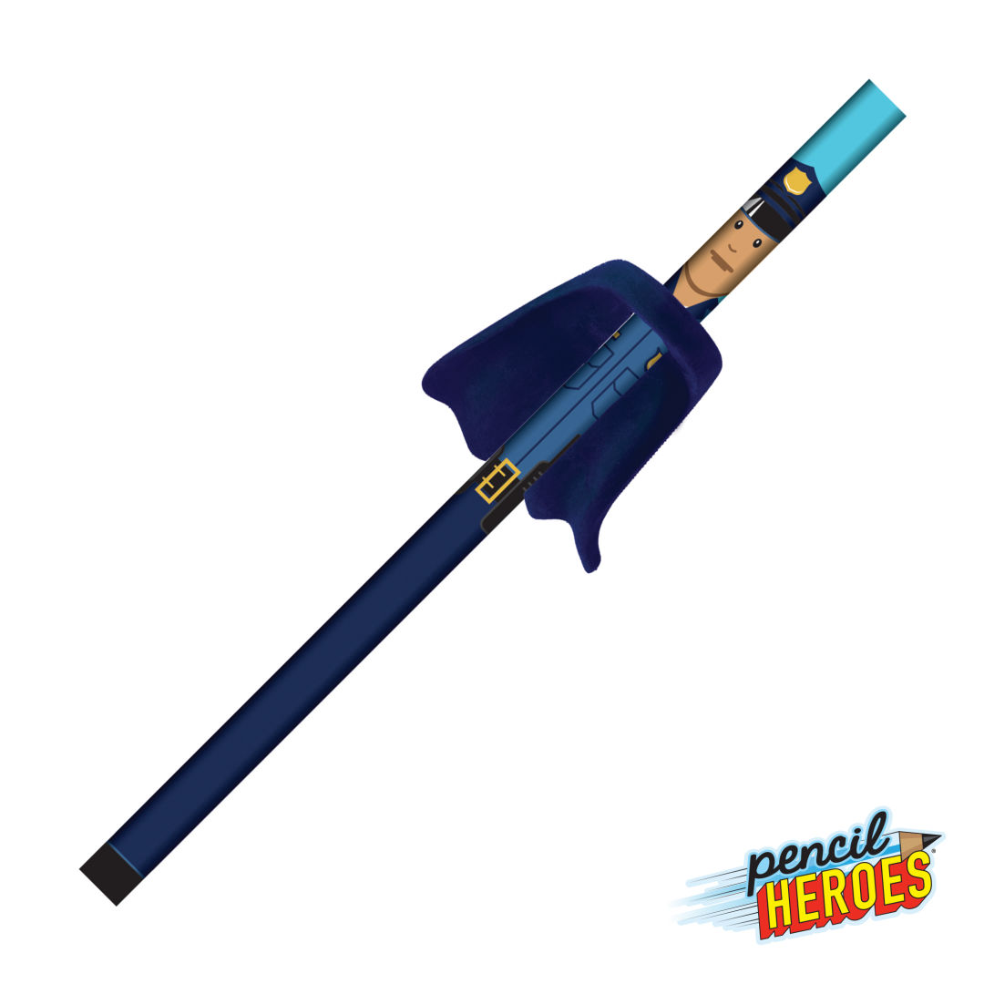 Pencil Heroes® Hometown Series Male w/Cape 5