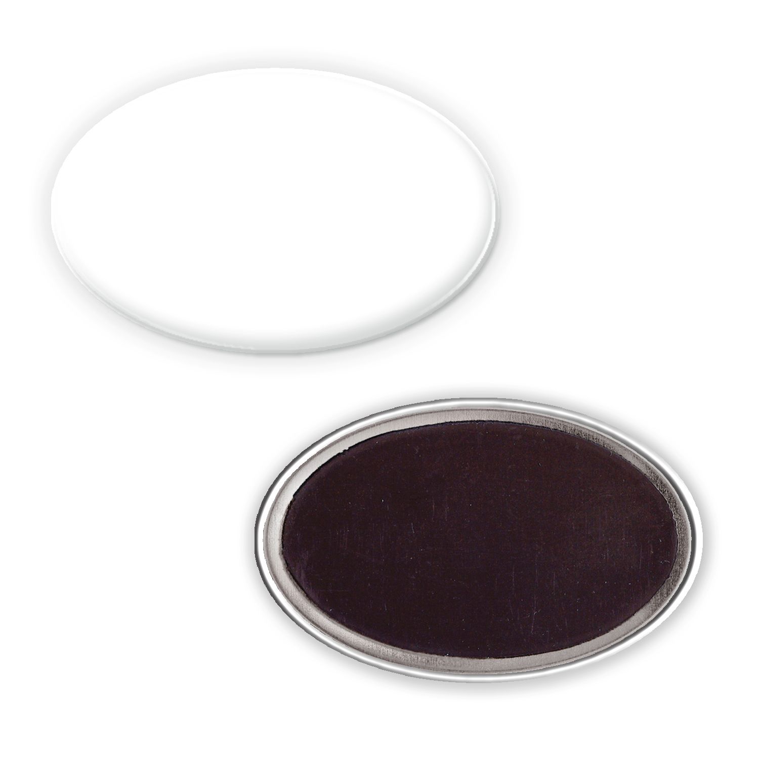 Oval Button w/ Magnet 3