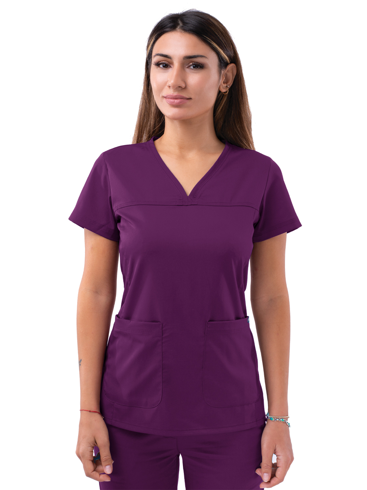 Adar - Pro - Women's V-Neck Sweetheart Top 28