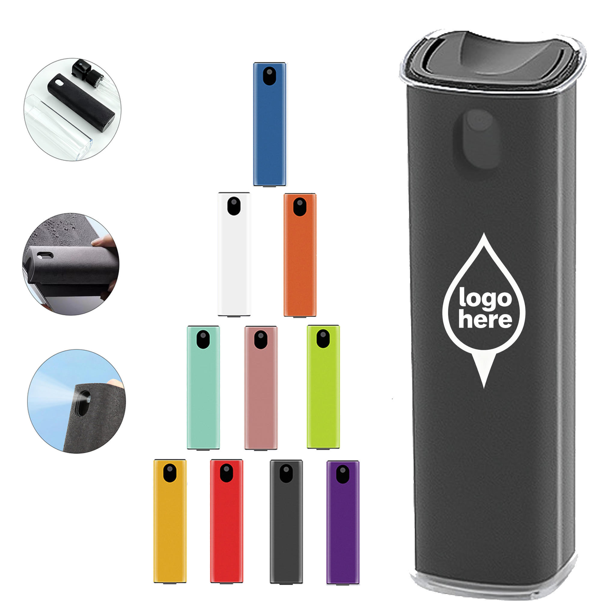 Pocket Sized Screen Cleaner with Microfiber 2
