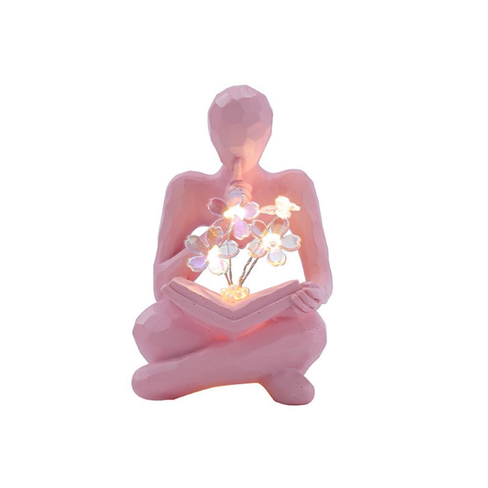 Book flower tulip nightlight 2