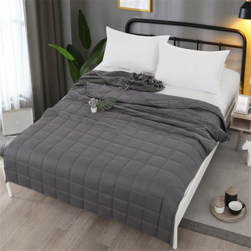 10 Lbs Microfiber Fabric Weighted Blanket 1