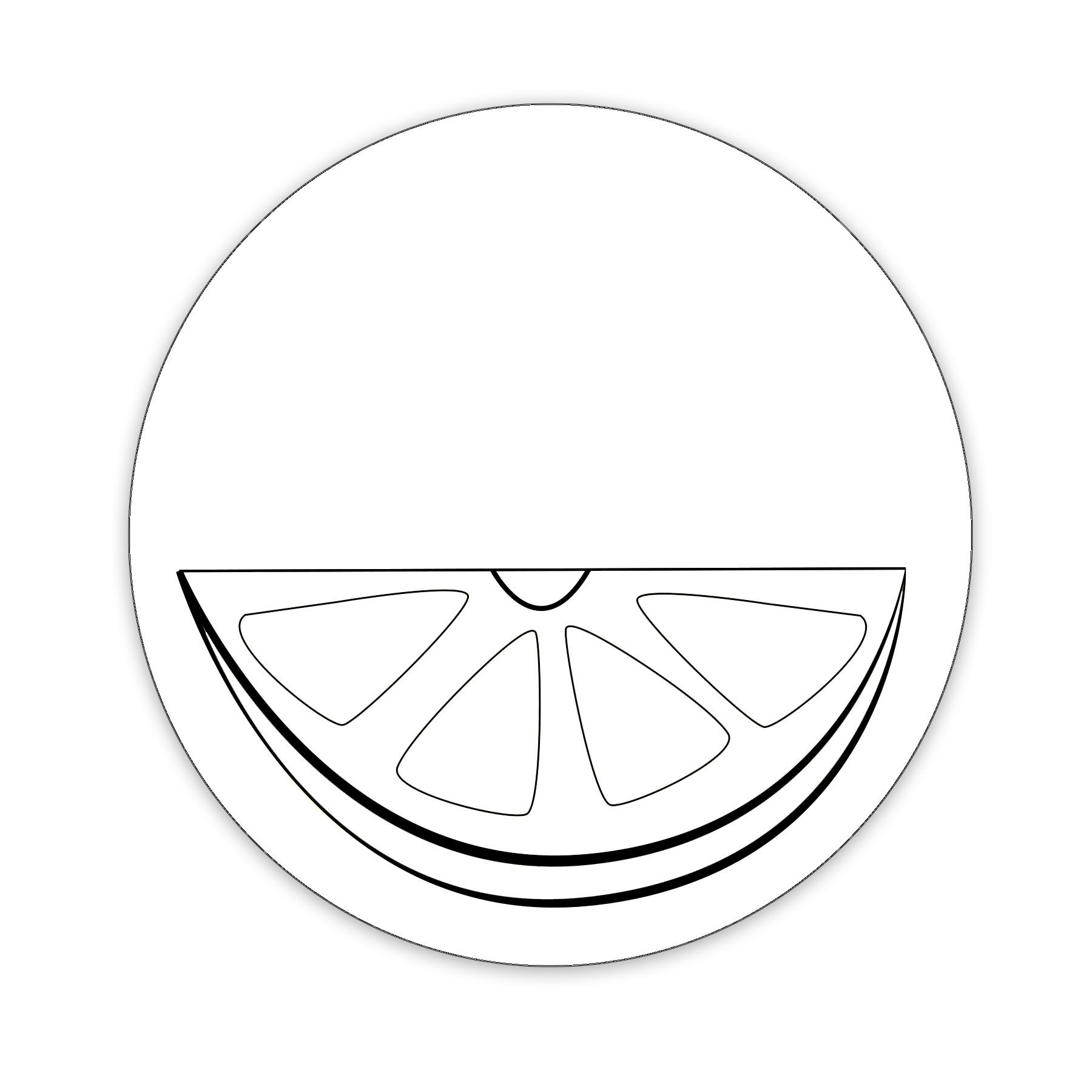 Fruit Slice Shaped NoteKeeper™ Magnet 35 Mil 3
