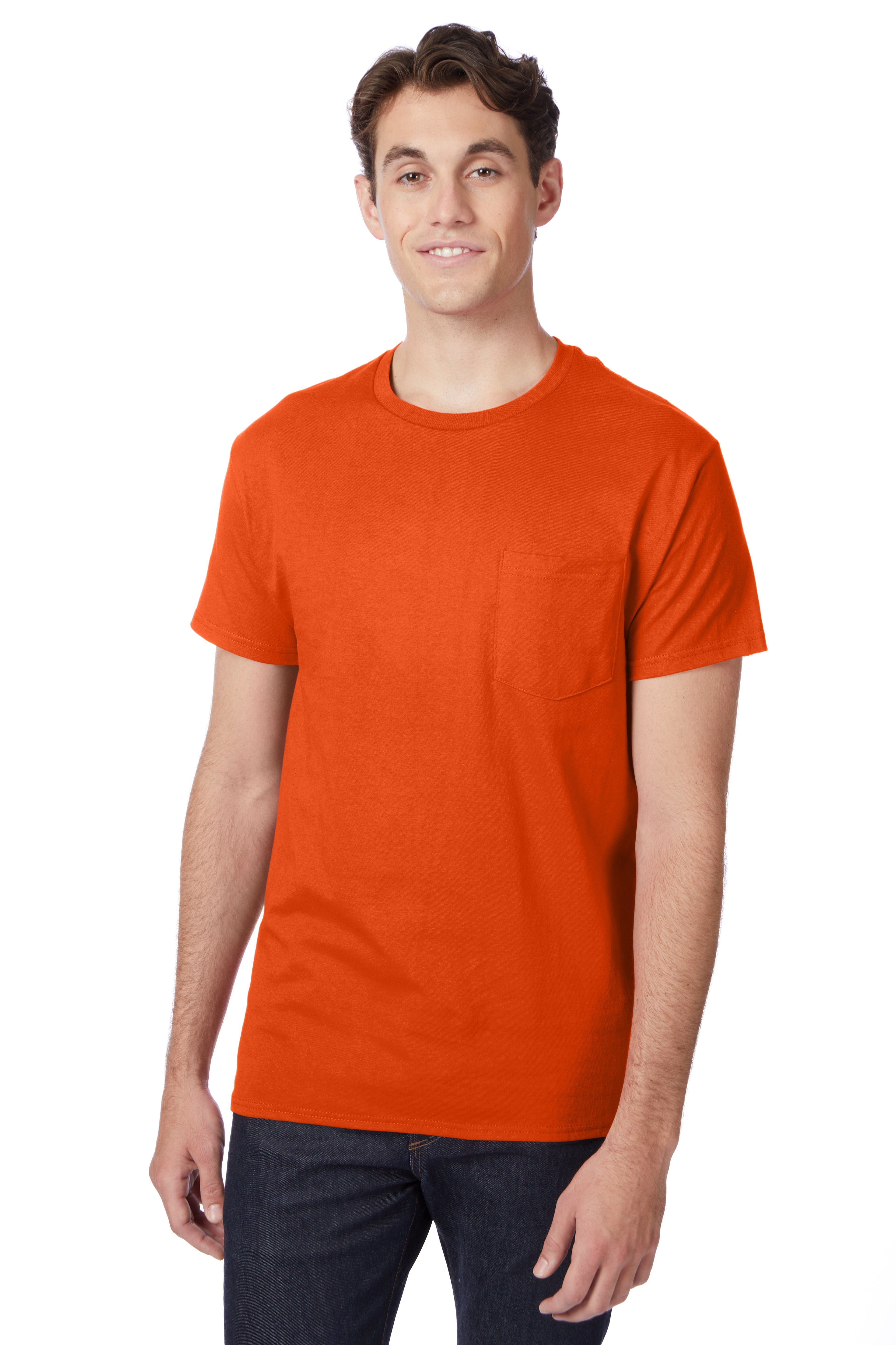 Hanes Authentic-T T-Shirt with Pocket 9