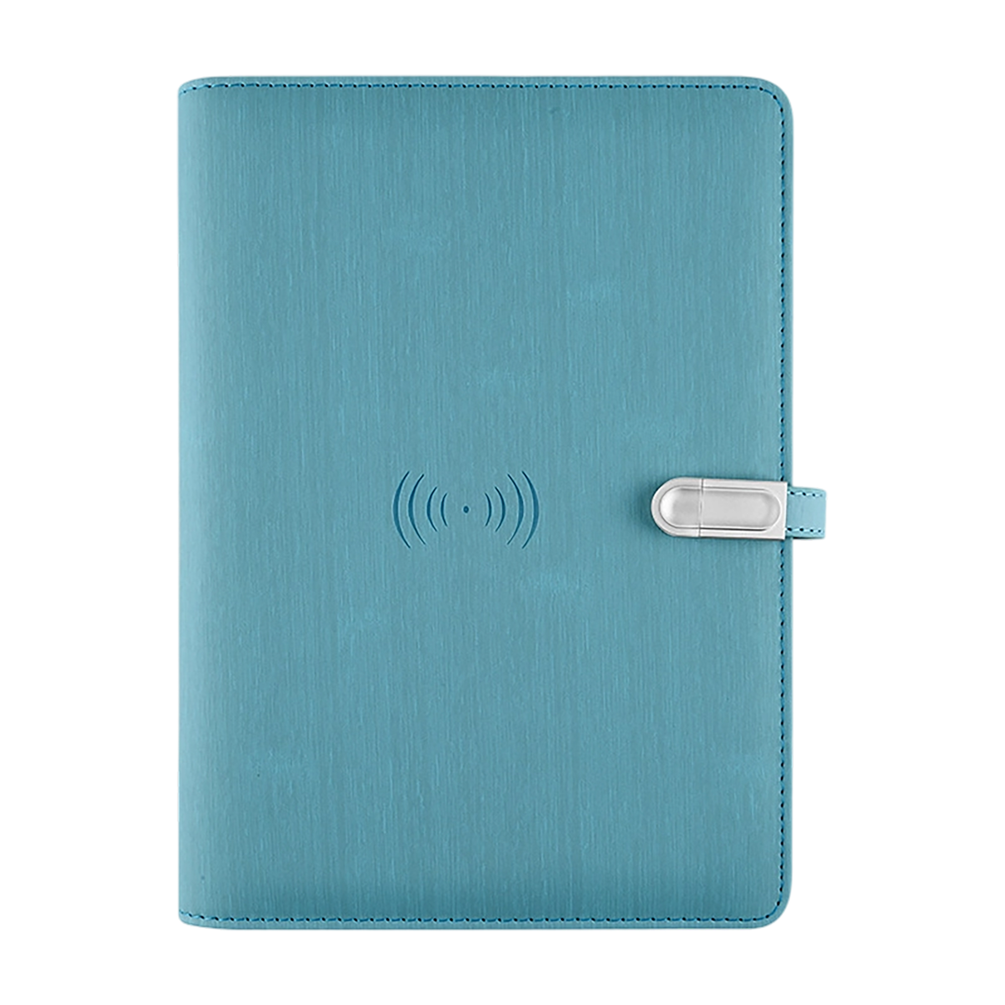 Wireless Charging Notepad with 10000mAh Battery and USB Drive 2