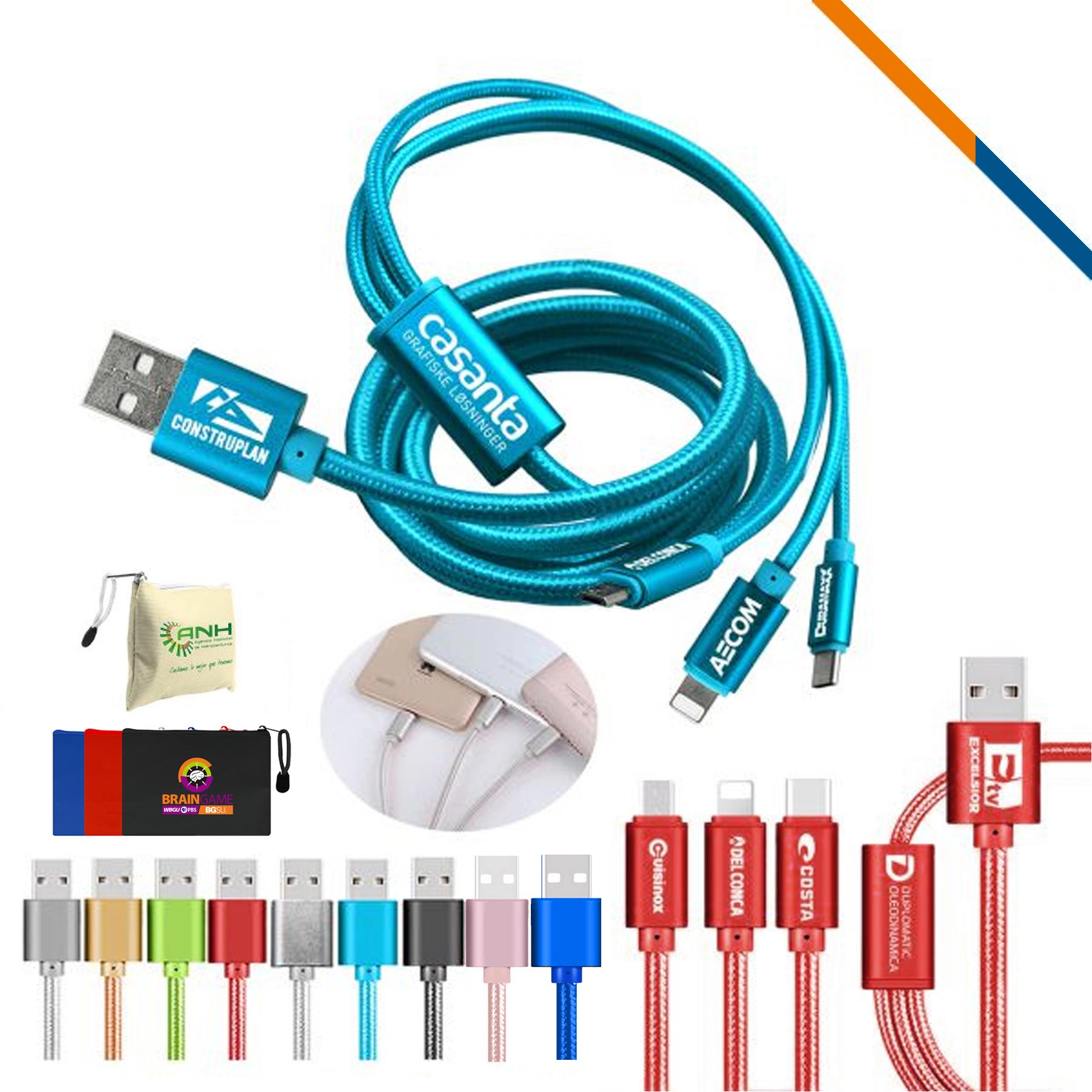 Rugger 3-in-1 Charging Cable 3