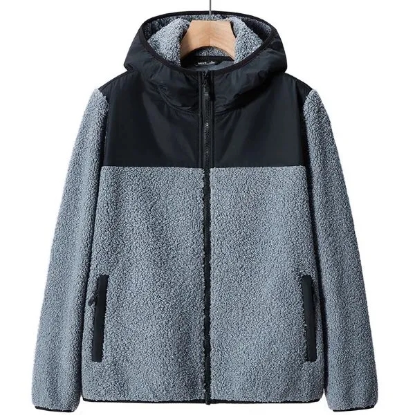 Customized Two Tone Fleece Jacket 6