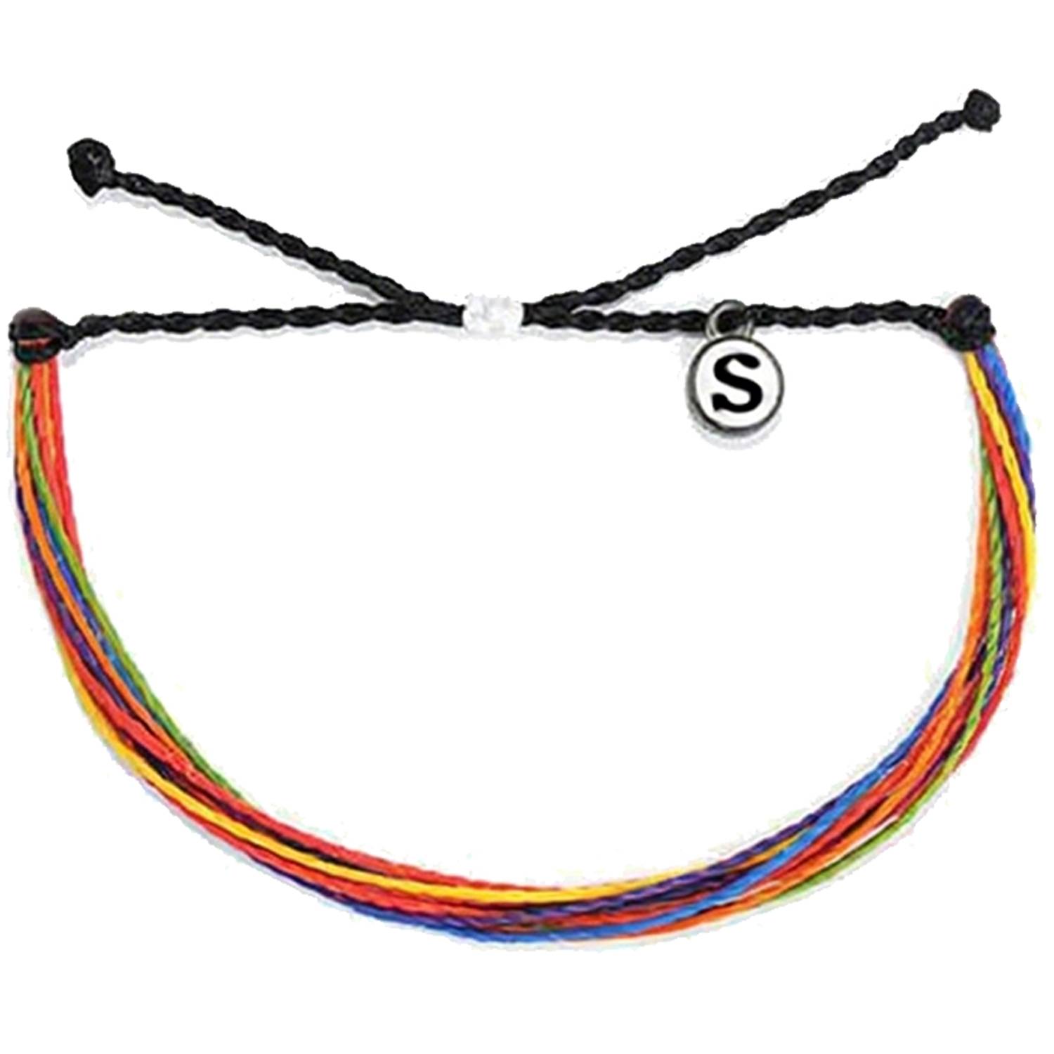 Adjustable Woven Letter Bracelet 9
