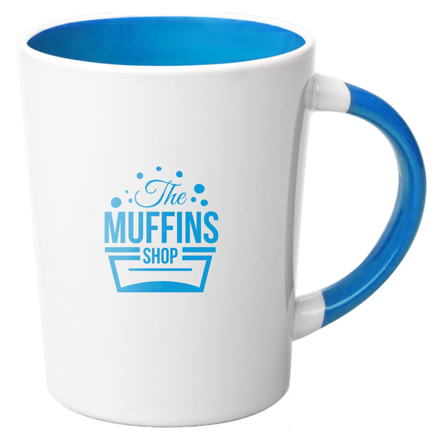 13 oz. Albany Two-Tone Latte Personalized Mug 10