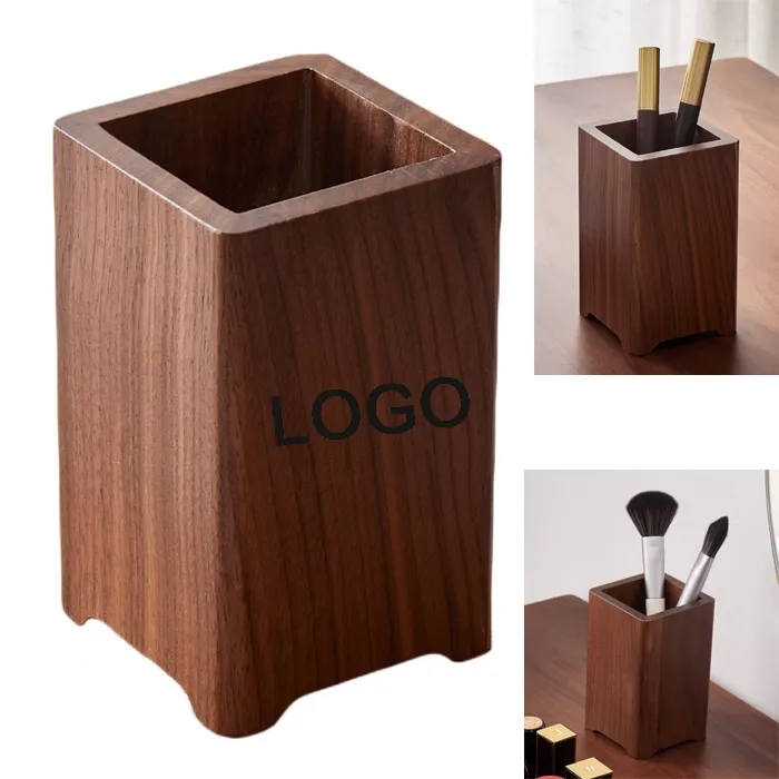 Wood Pen And Pencil Holder For Desk 4