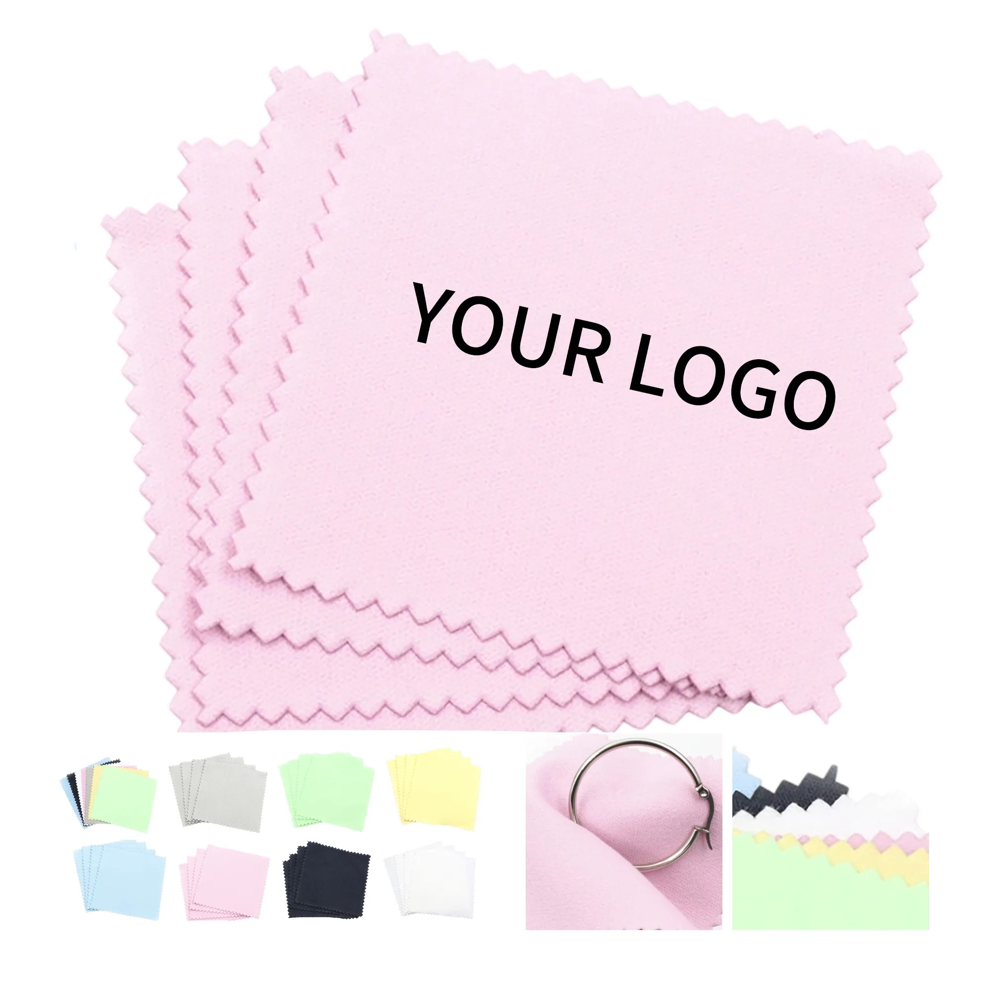 Reusable Microfiber Cleaning Cloth with Logo 4