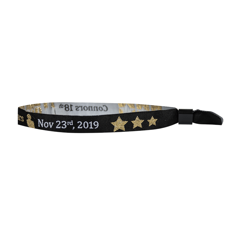Custom Woven Cloth Wristbands 14