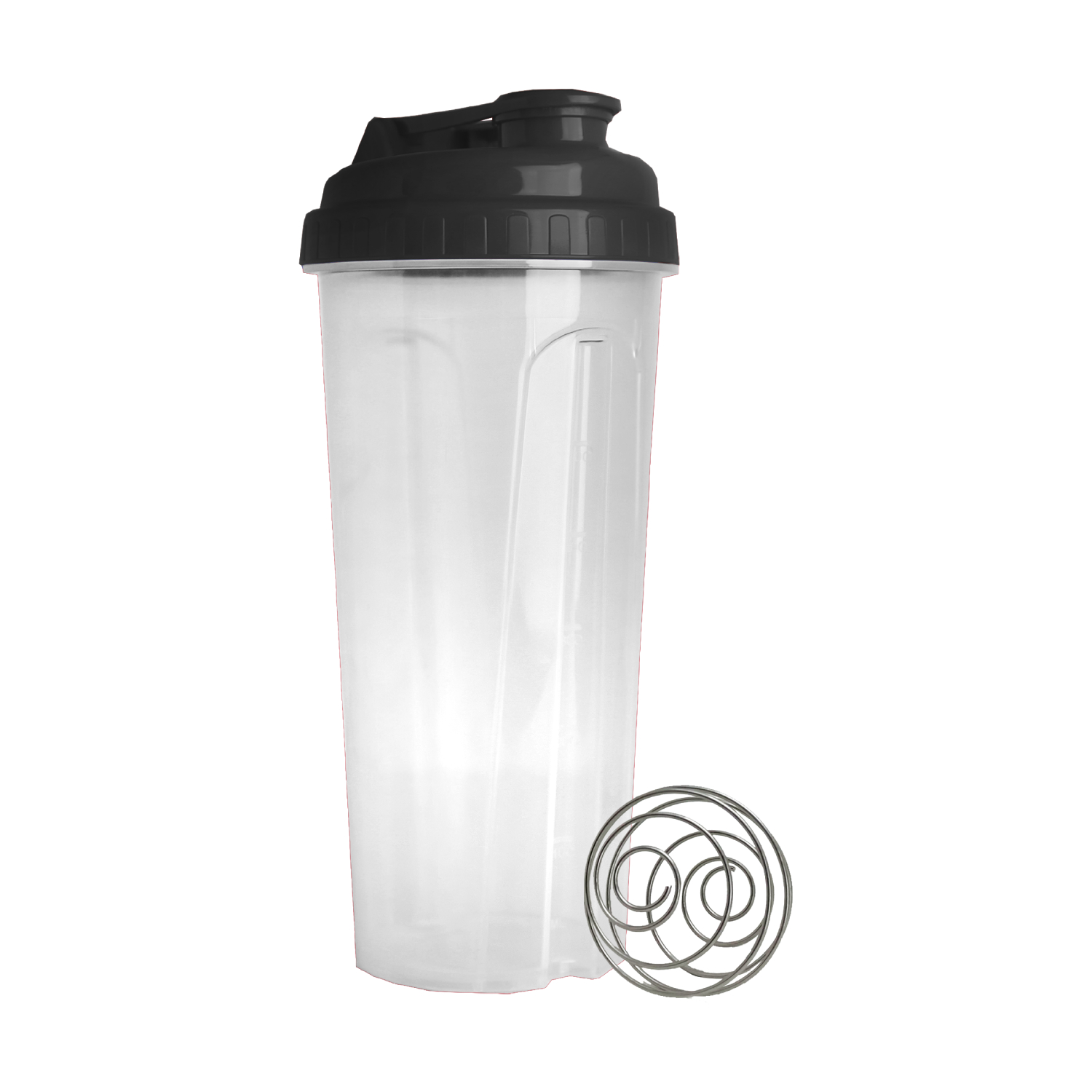 Plastic Tumbler with Lid and Whisk Ball, 24 oz. 2