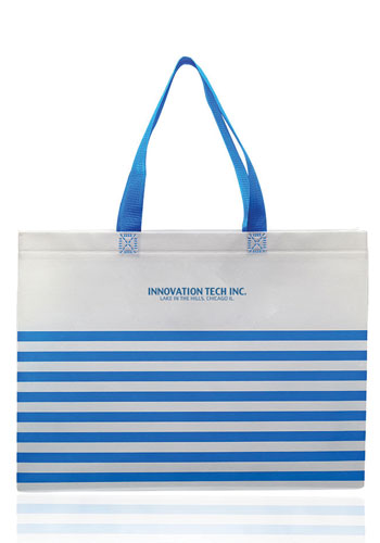 Seaside Striped Tote Bags 8