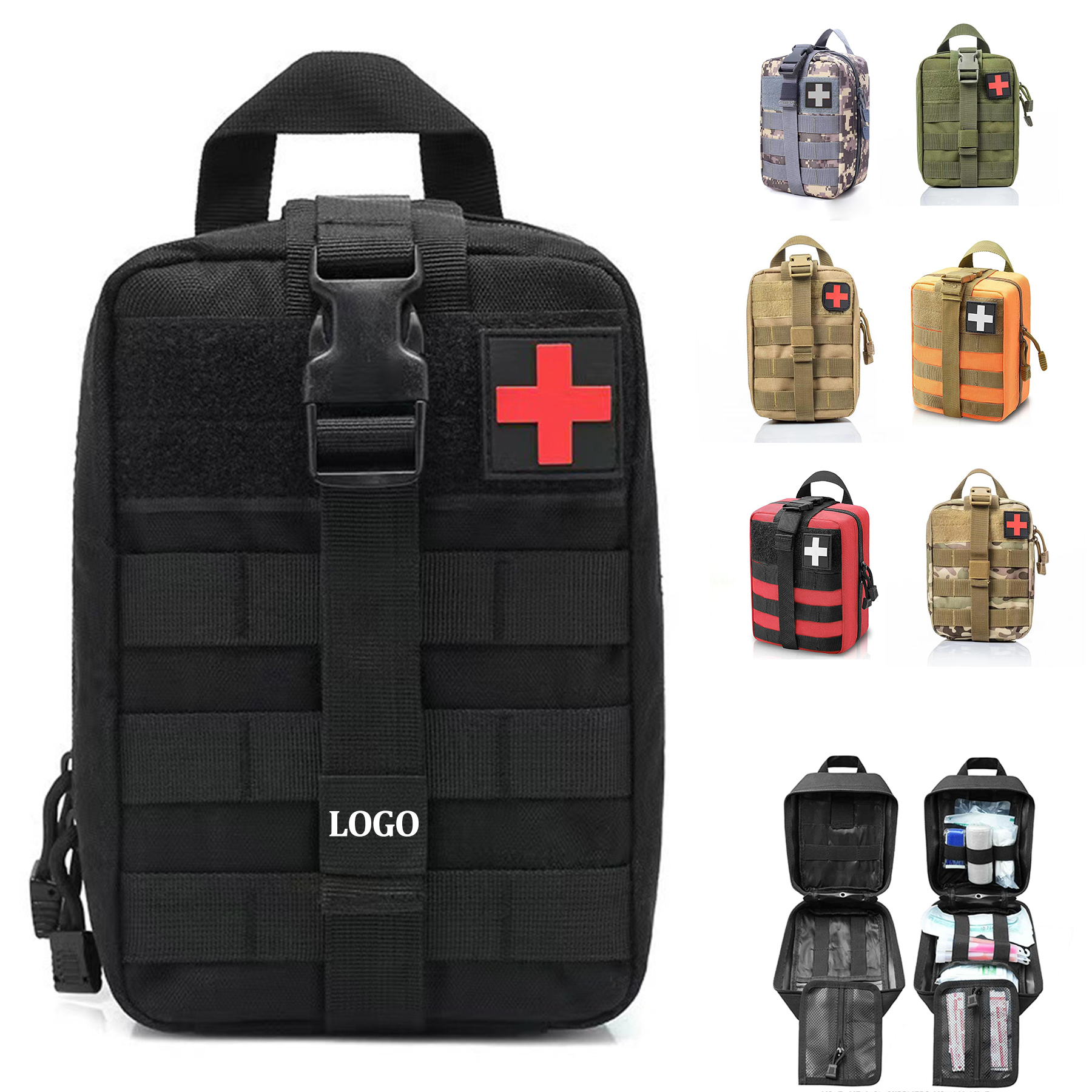 Outdoor Mountaineering Adventure First Aid Tactical Bag 7