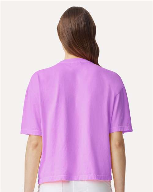 Women's Garment-Dyed Heavyweight Boxy T-Shirt - 3023CL 17
