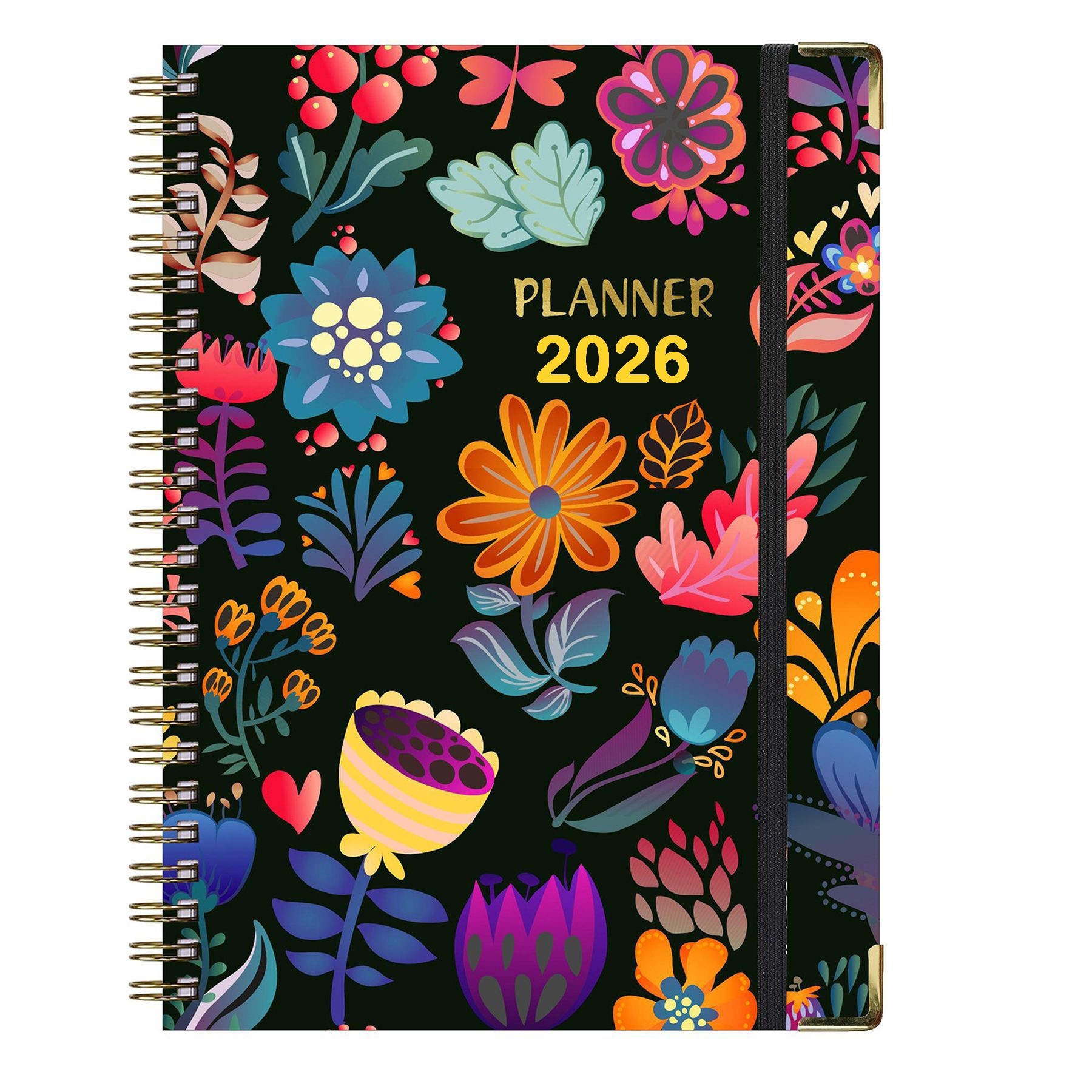Twin-Wire Binding Weekly And Monthly Planner 14