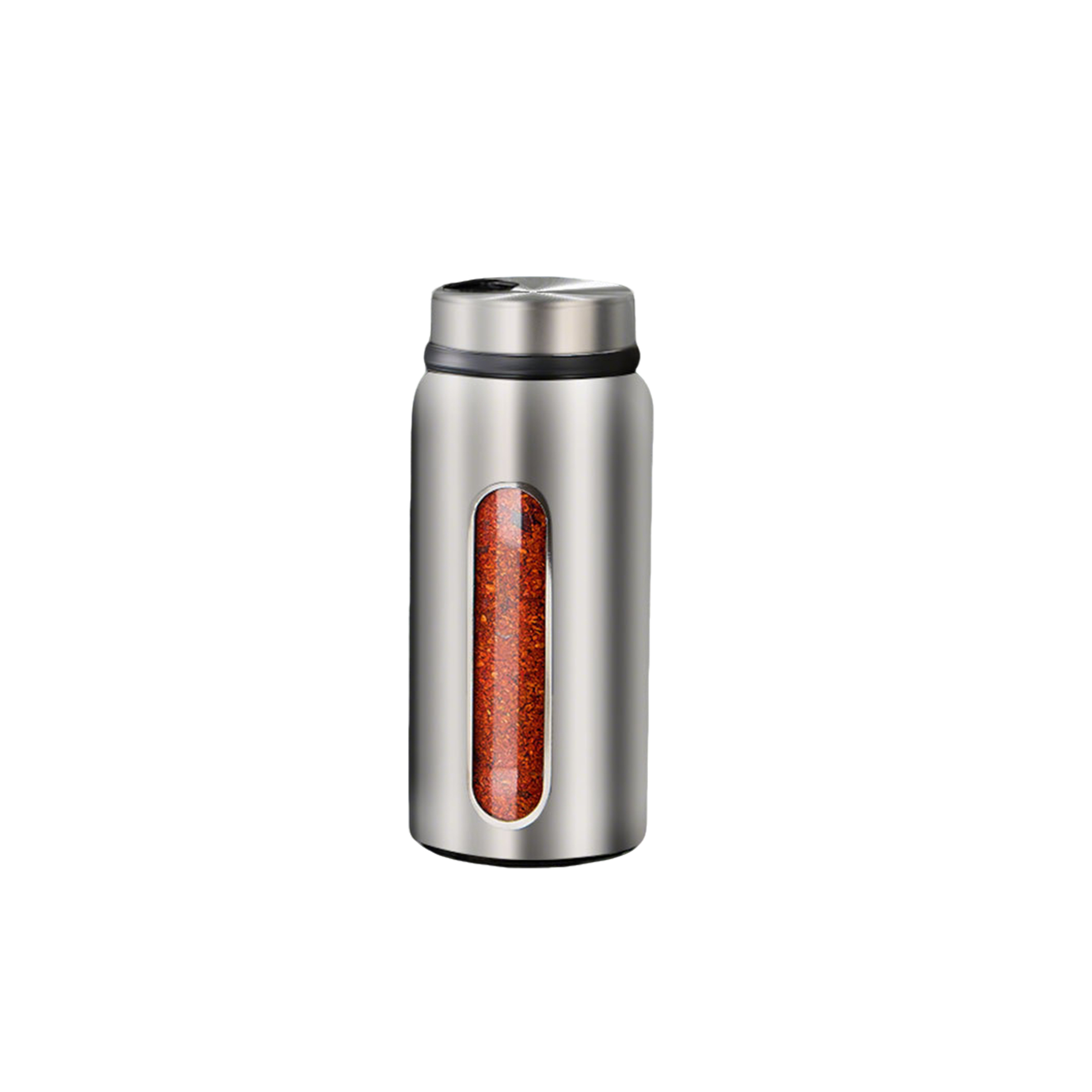 Stainless Steel Salt Pepper Shaker With Transparent Window 3