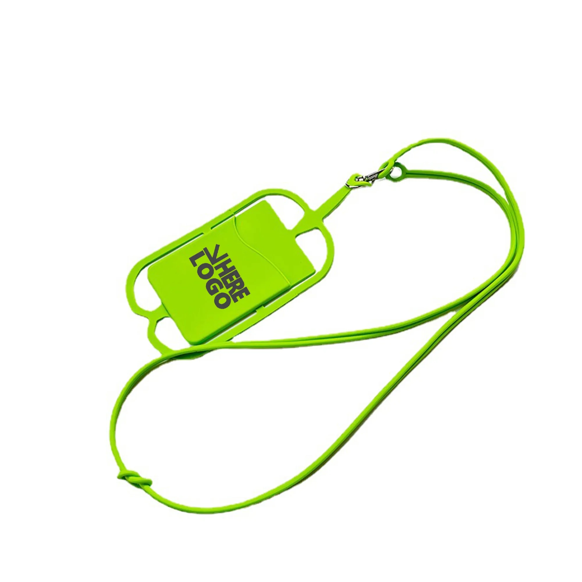 2-In-1 Phone Holder Wallet With Silicone Lanyard 1