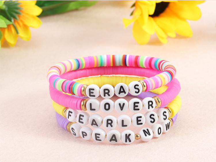 Friendship Letter BeadsBracelet 1