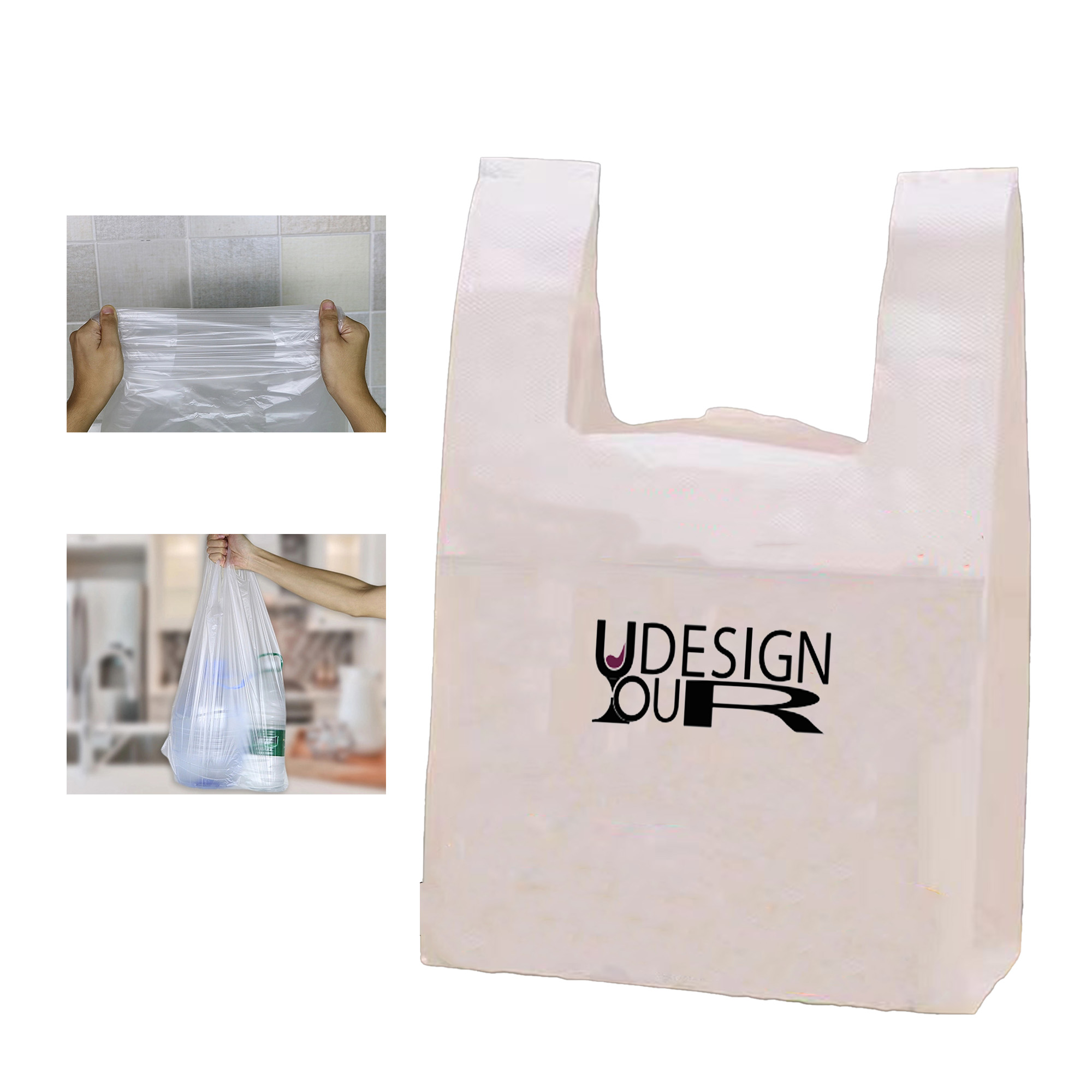 Plastic Vest Shopping Bag 1