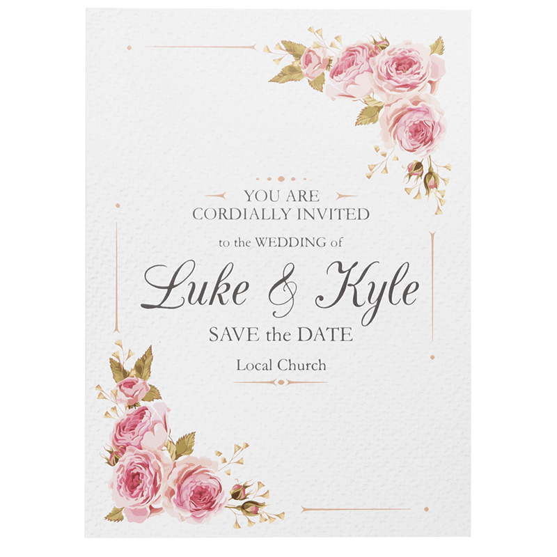 Custom Full Color 5 X 7 Inch Invitation Cards 18