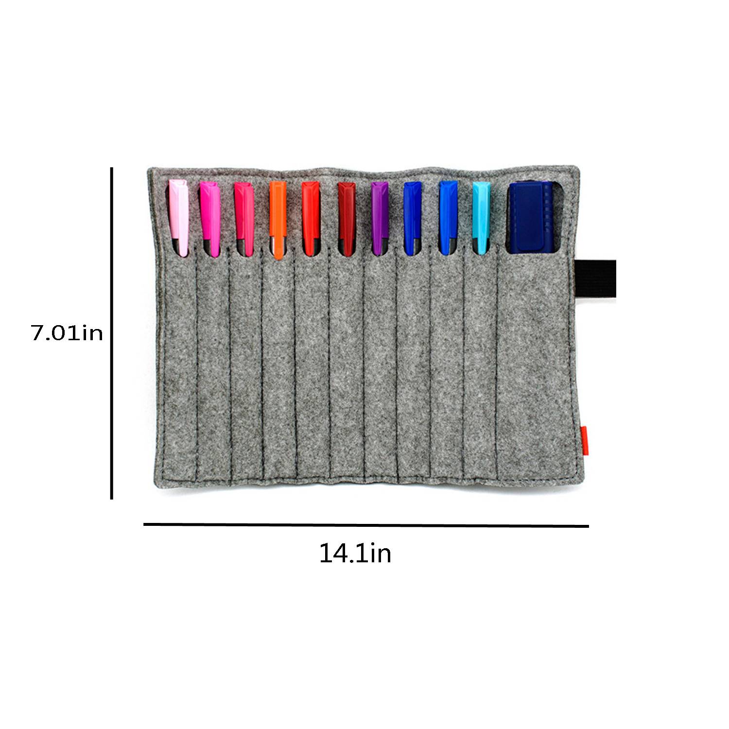 Roller Pencil Case W/ Zippered 5