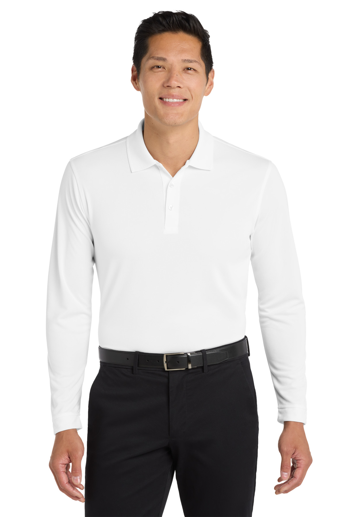 Port Authority Dry Zone UV Micro-Mesh Long Sleeve Polo K110LS 15