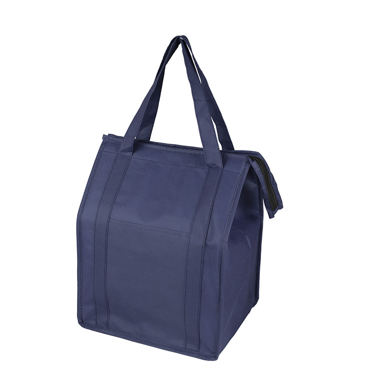 12"W x 16"H x 10"Gusset - "SUPER COOLER" Large Insulated Cooler Zipper Tote Bag 40
