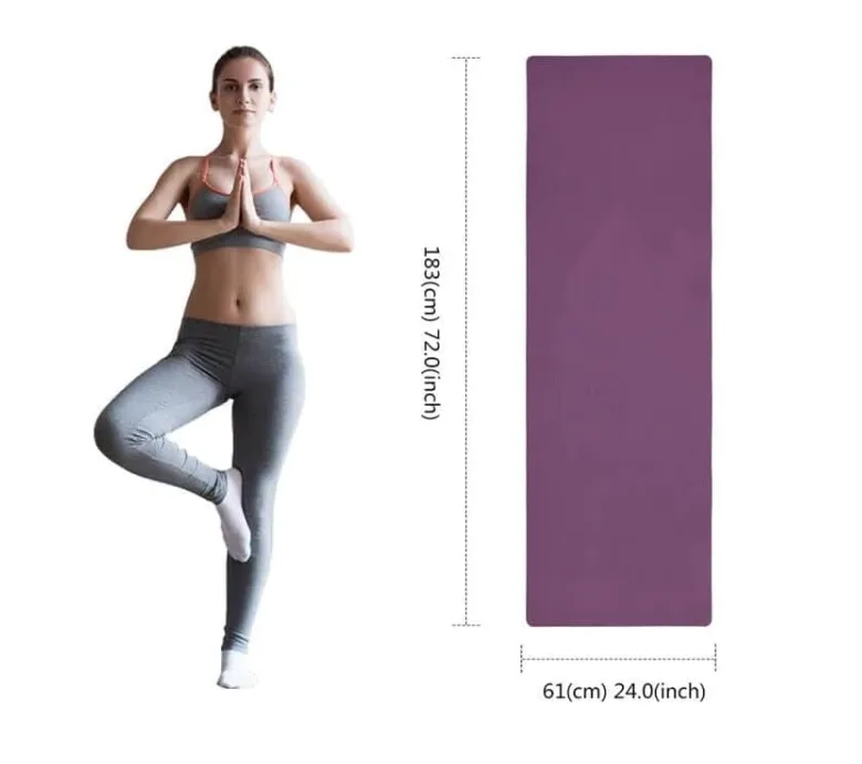 TPE Yoga Mat W/ Carry Handle 3