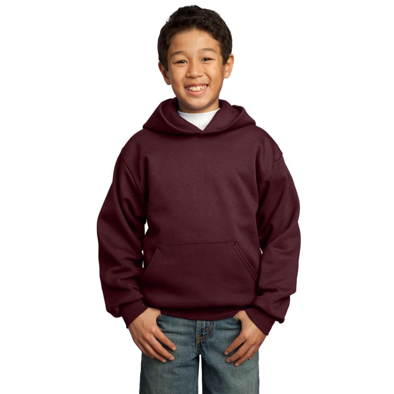 Port & Company - Youth Core Fleece Pullover Hooded Sweatshirt. 64