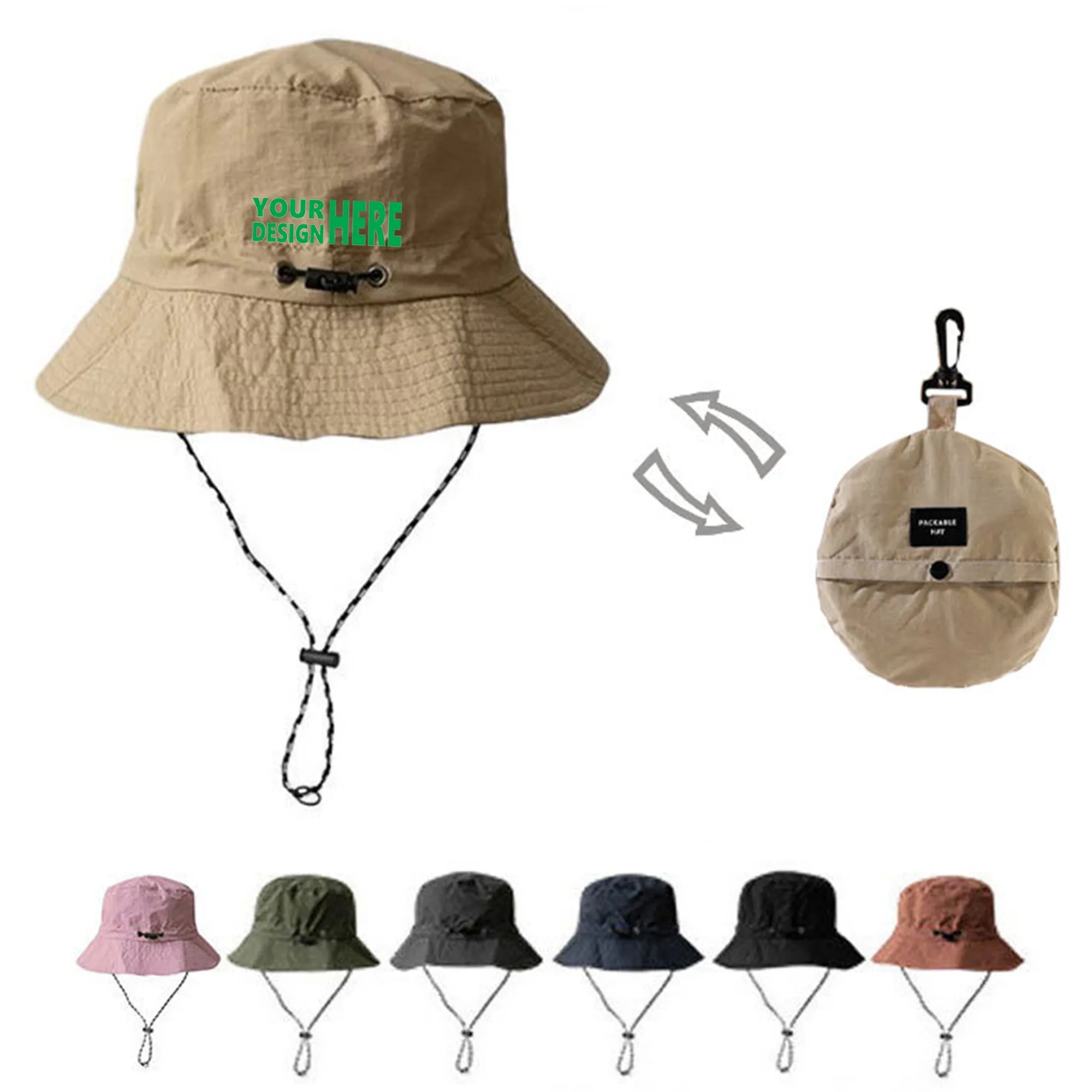 Can Accommodate Quick-Drying Waterproof Outdoor Hiking Cap 6