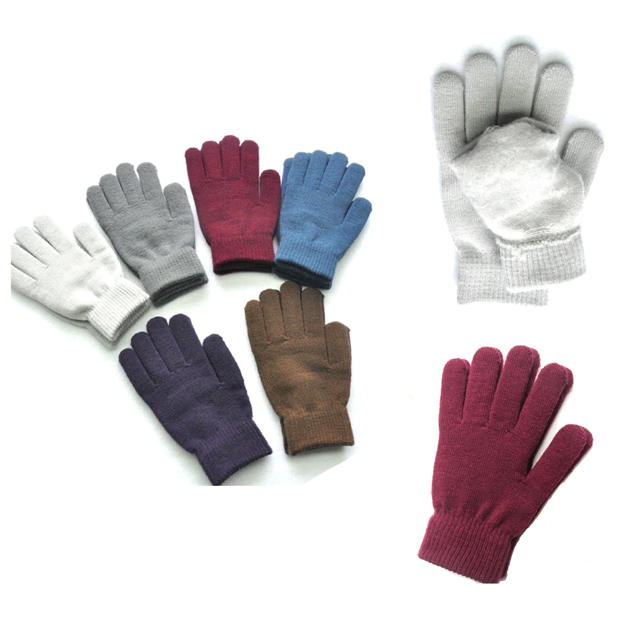 Acrylic Winter Gloves For Adults 2