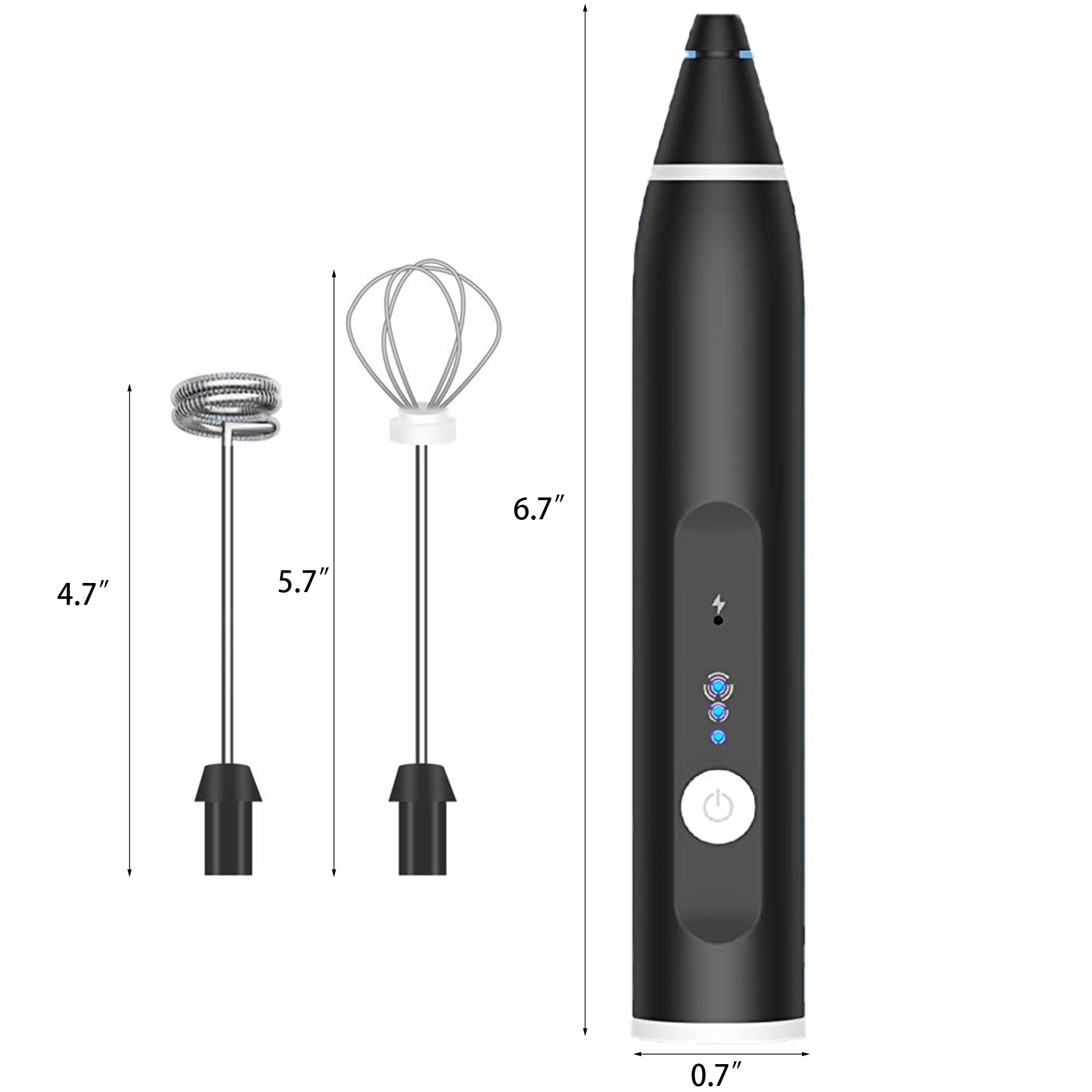 Multifunction Mini Electric Whisk 2