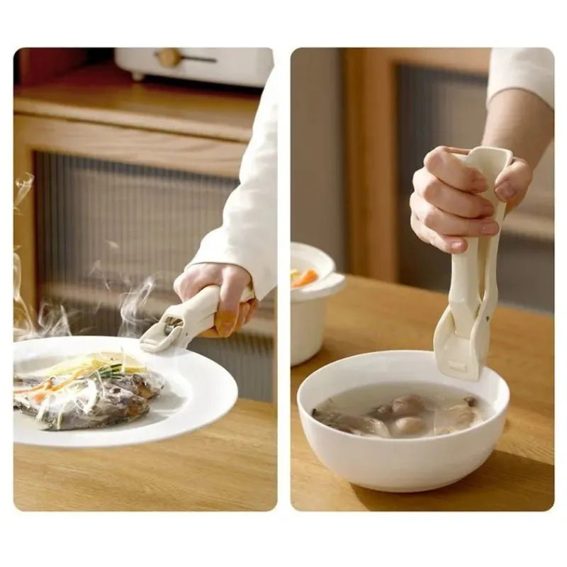 Heatproof Kitchen Clip With Silicone Grip 4