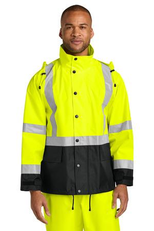 CornerStone ANSI 107 Class 3 Rain Jacket CSJ504 6